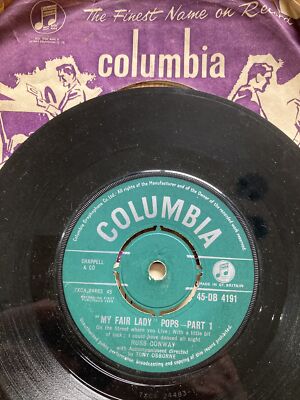 1958 RUSS CONWAY 7'' - MY FAIR LADY POPS PART 1/2 - COLUMBIA -    45-DB4191