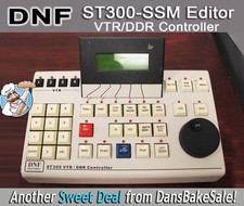 DNF ST300-SSM Editor - Controls up to 4 VTRs - Controller Only - No Power Supply