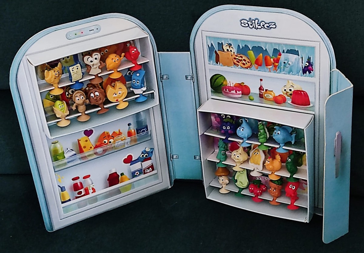 Lily 【激レア】任天堂ディスくん 3Dホットラリー景品【非売品】 24 FRIDGE/Refrigerator 2019 LIDL STIKEEZ Mini Figurine COMPLETE