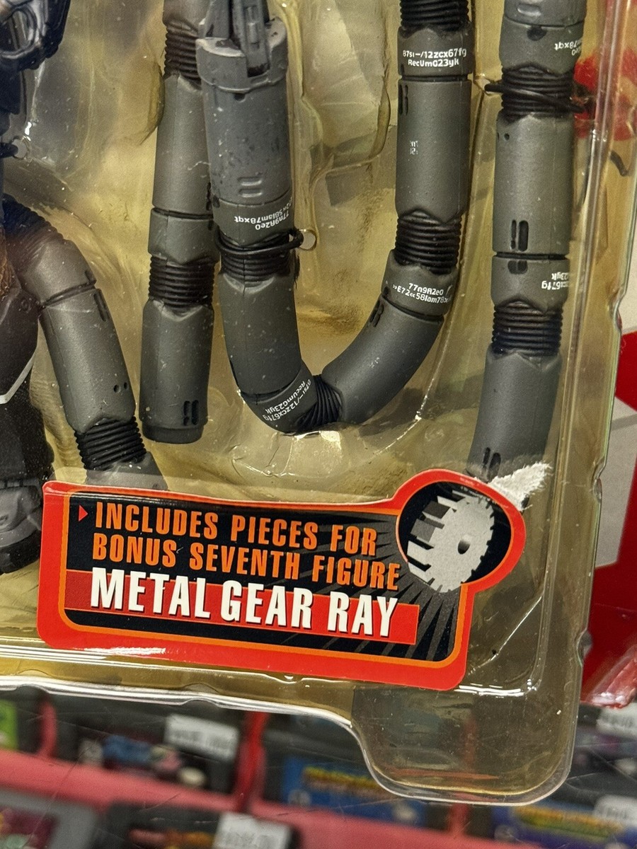 Metal Gear Solid 2 - SOLIDUS SNAKE Action Figure (McFarlane Toys