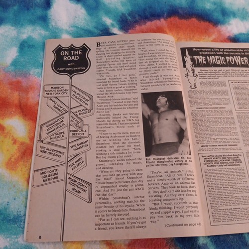 Inside Wrestling Magazine February 1981 Ted DiBiase Bob BACKLUND/ Cover - Picture 8 of 20