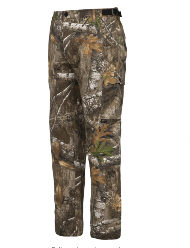 Men's REALTREE Camo 100% Cotton Six Pockets Hunting Camping Fishing Cargo Pants - Afbeelding 1 van 3