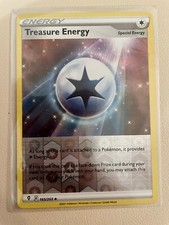 treasure energy pokemon card value Treasure Energy 165/203 SWSH07: Evolving Skies Reverse Holo for sale online