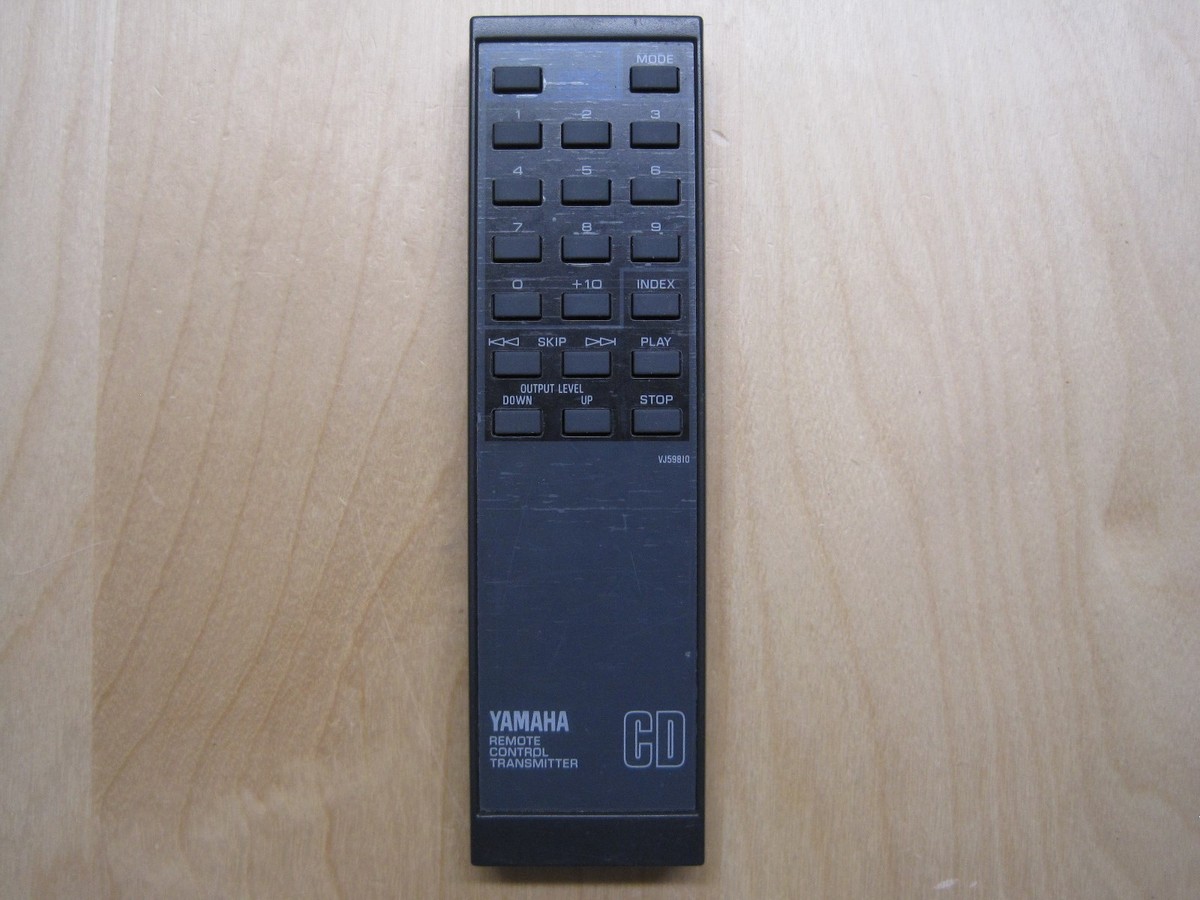 YAMAHA ヤマハリモコン VJ59810 Yamaha VJ59810 CD Remote Control | eBay