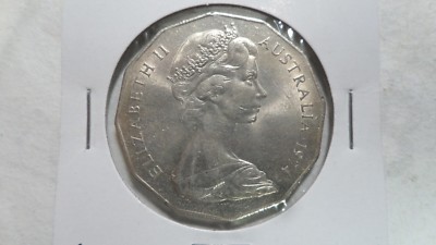 Australia 50 Cents, 1974, AU-UNC | eBay