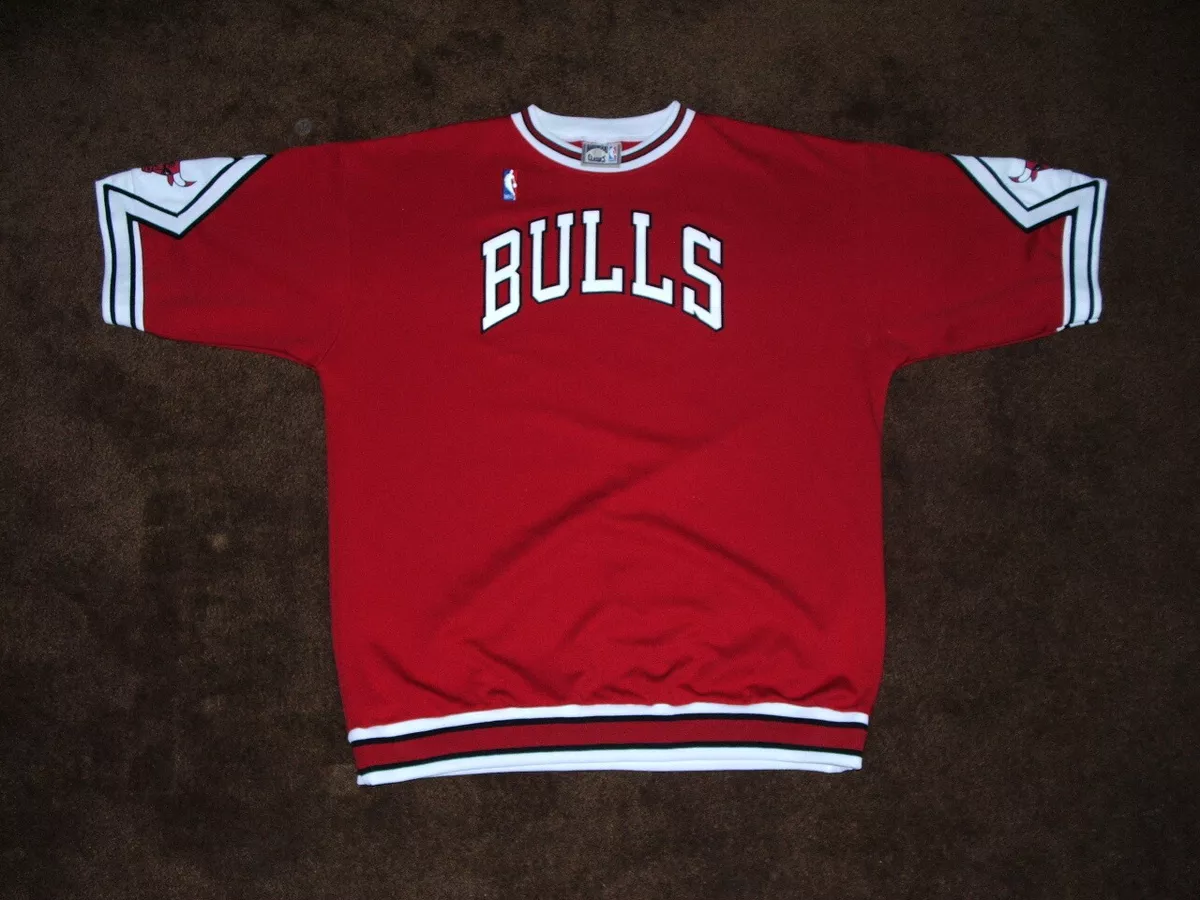 Mitchell & Ness Red Chicago Bulls 1987-88 Authentic Shooting Shirt S