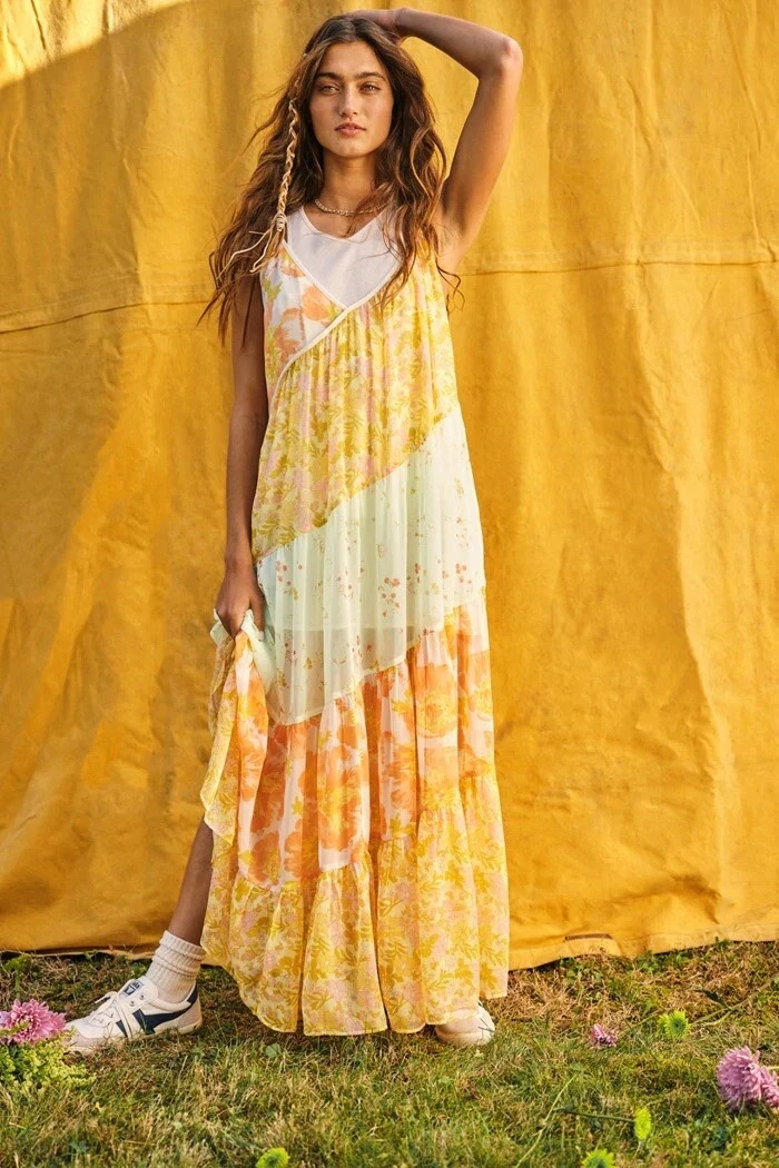 free people luna grace maxi dress