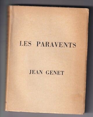 Les paravents by Jean GENET: Relié. (1976) | Librairie KOEGUI