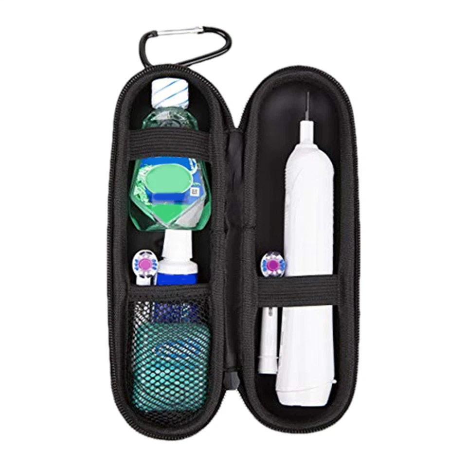 Estuche de viaje para cepillo de dientes eléctrico portátil soporte protector Foto 3 de 4