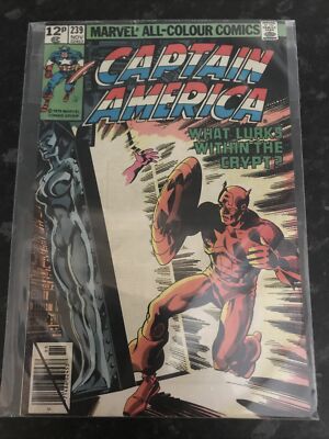 Vintage Marvel Comics Captain America 239 John Byrne & Terry Austin Cover 1979