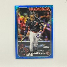 2024 Topps Chrome Logofractor LOURDES GURRIEL JR Blue /150