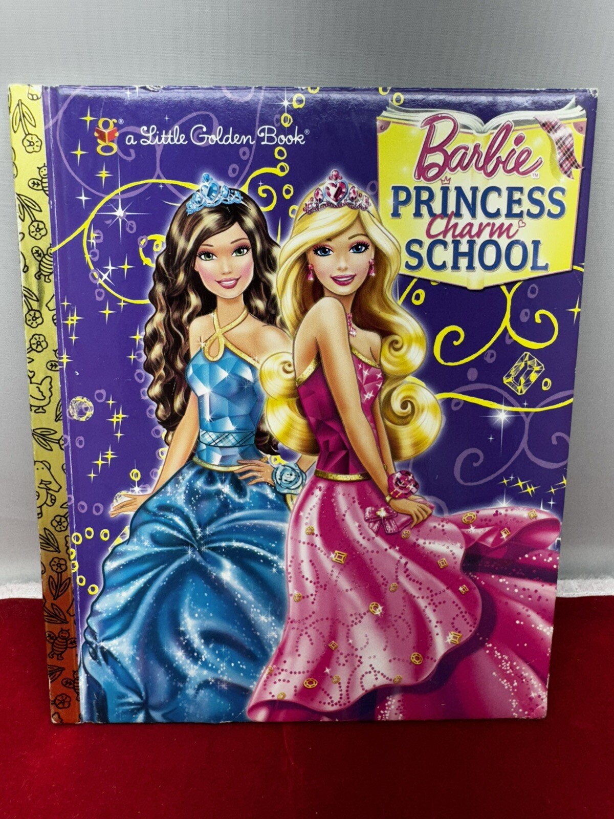 Little Golden Book Ser.: Princess Charm School (Barbie) by Mary Man-Kong and...