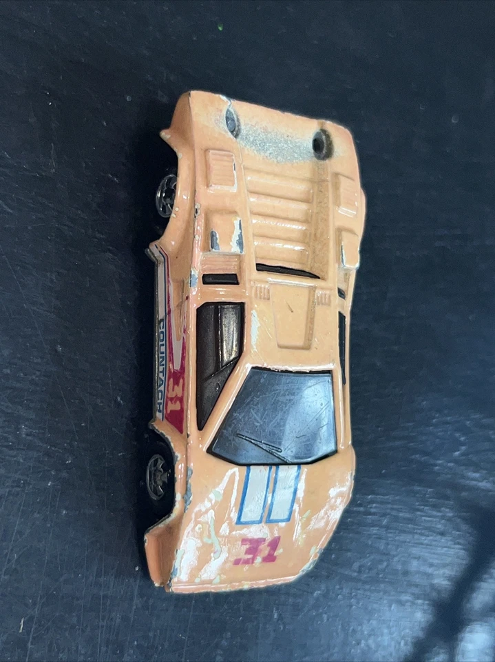 Lot 3-Hot Wheels Lamborghini Countach-1990 Pink ￼￼Toyota matchbox BMW 5-Series￼ - Image 3 of 4