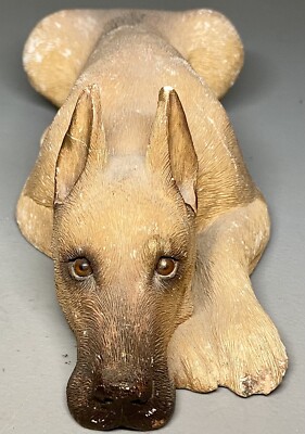 1987 Sandra Brue Sandcast 11  Great Dane Dog 3 LB ￼￼Figurine San Diego CA *