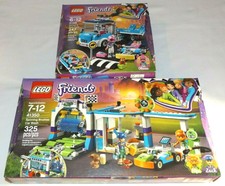 lego friends spinning brushes car wash