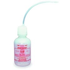 Justrite 14009 Dispensing Bottle, 16 Oz., White