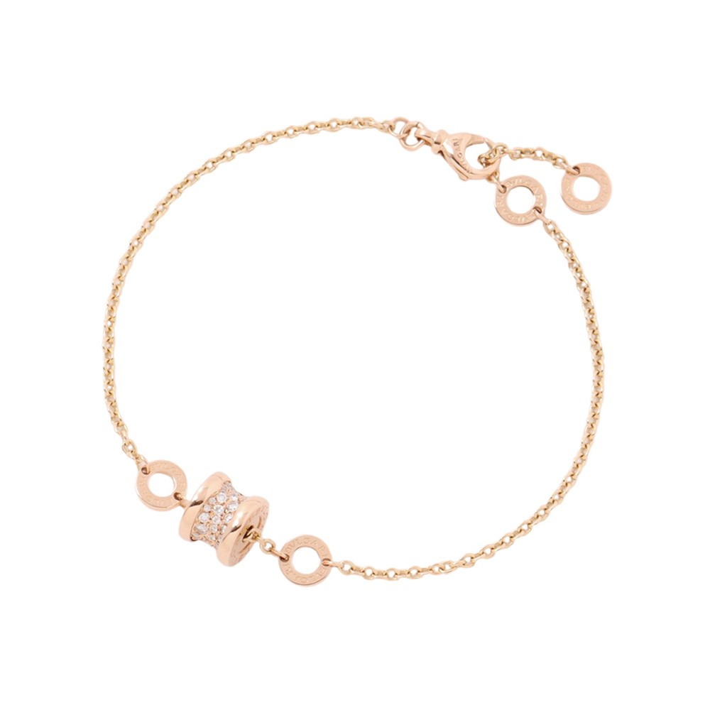 BVLGARI B.Zero1 Bracelet Size M/L 18K Pink Gold 350897