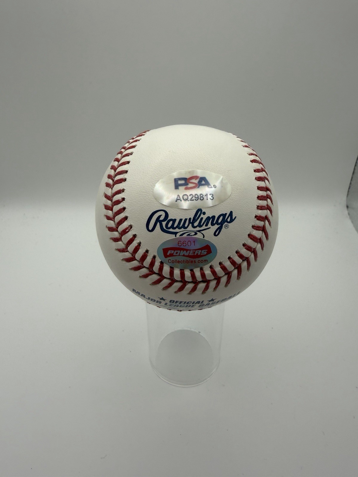 Beautiful Justin Verlander Signed Baseball PSA Certified Autograph Rare Auto view 2