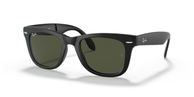 Ray-Ban Sunglasses 4105 Folding Wayfarer Matte Black Frame 601s