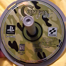 Konami Contra: Legacy of War PS1 Contra Series T NTSC-U/C (US/Canada)