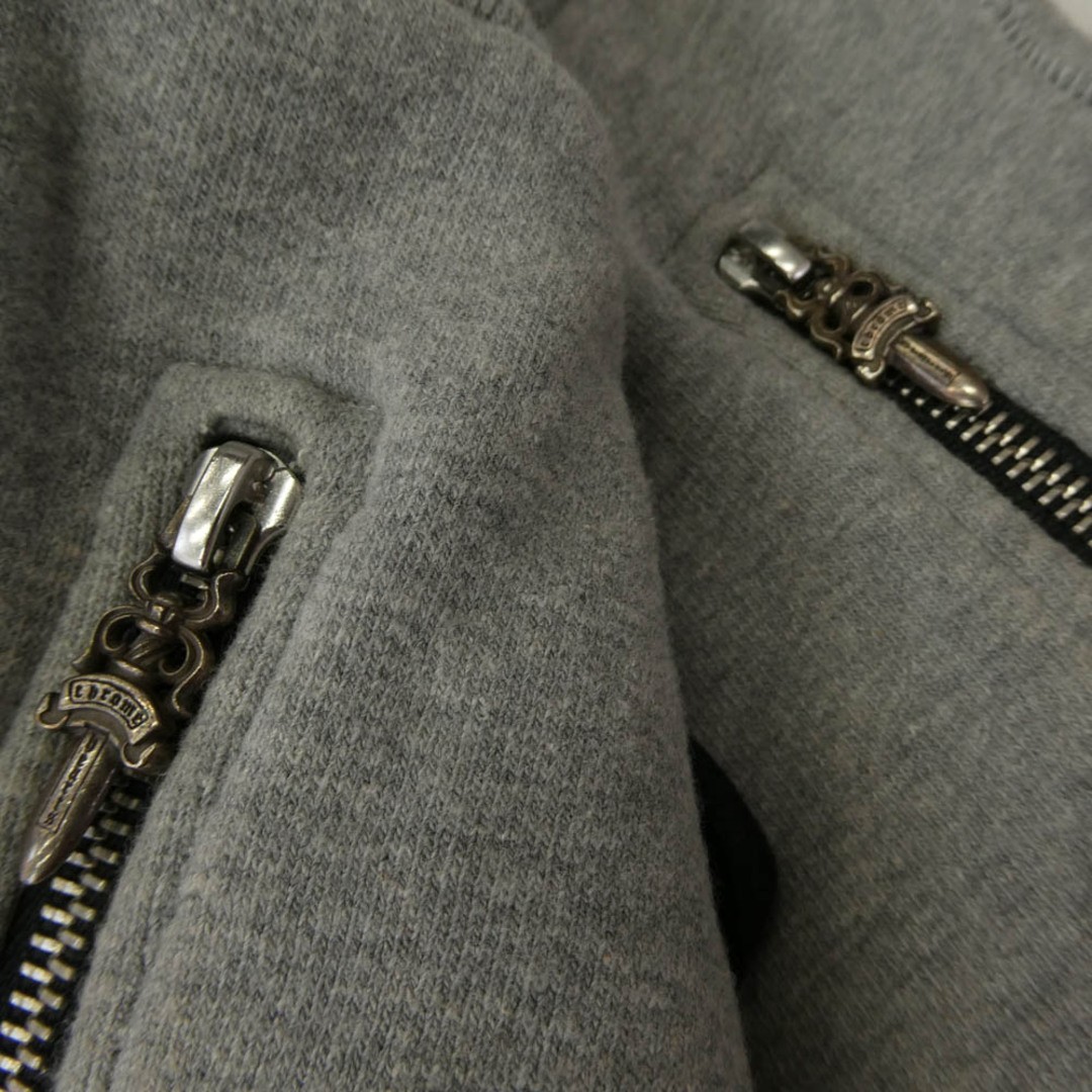 CHROME HEARTS Y NOT CH Plus Patched Logo Embroidered Sweat Shorts Used LIFE-0 thumbnail 7