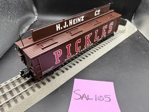 K-Line Heinz Pickle Tank Car Woodsided #56 Brown O-Scale