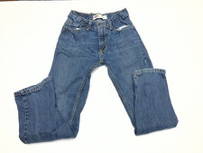 Levi's 505 Jeans Youth Blue Size 12 Reg 26x26 Regular Fit Straight Leg Denim