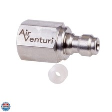Male Quick-Disconnect, 1/8 BSPP Female Threads, Steel, Rated to 5000 PSI, Inc...