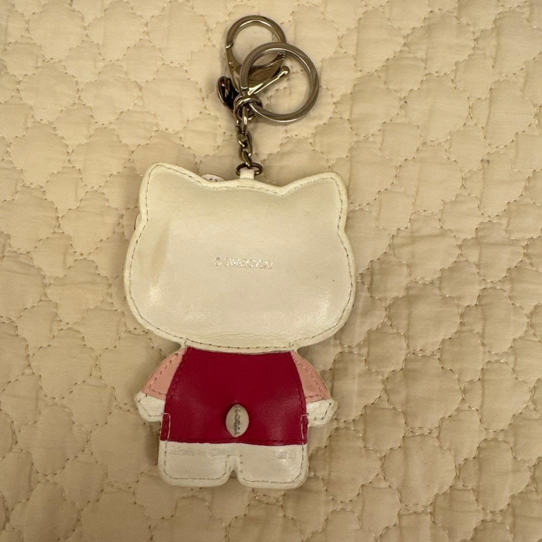 Swarovski Hello Kitty Crystal Charm Keychain Cute Collectible Gift