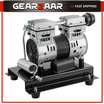 #ad Air Compressor Motor 1500W 2HP 5.2CFM Max 145PSI Pressure Oil Free 1680RPM $148.88