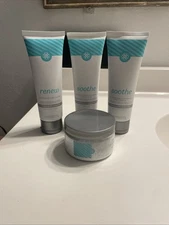 Jamberry Soak Renew Soothe Peppermint Foot Care Set. 4 oz New