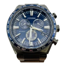 Citizen Attesa E660-007C804 Radio-Controlled Watch Blue Dial Black Band