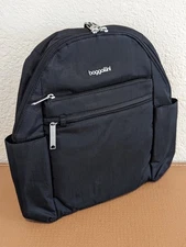 Bagallini Securtex Anti-theft RFID Vacation Travel Bag Backpack New Sealed $120