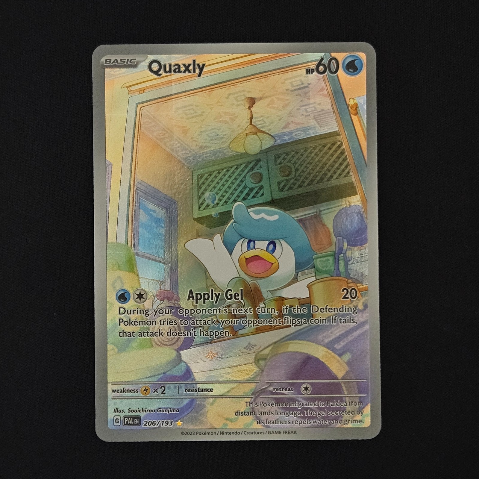 Quaxly 206/193 - NM - Paldea Evolved Illustration Rare Pokemon Card