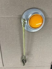 Vintage Bicycle Rear View Mirror w/ Reflector & Mounting Bracket