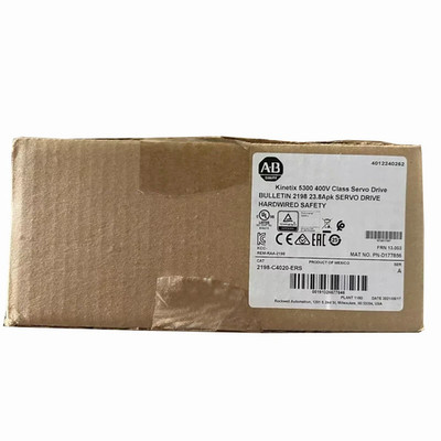 New Sealed 2198-C4020-ERS Allen Bradley Kinetix 5300 400V Class Servo Drive