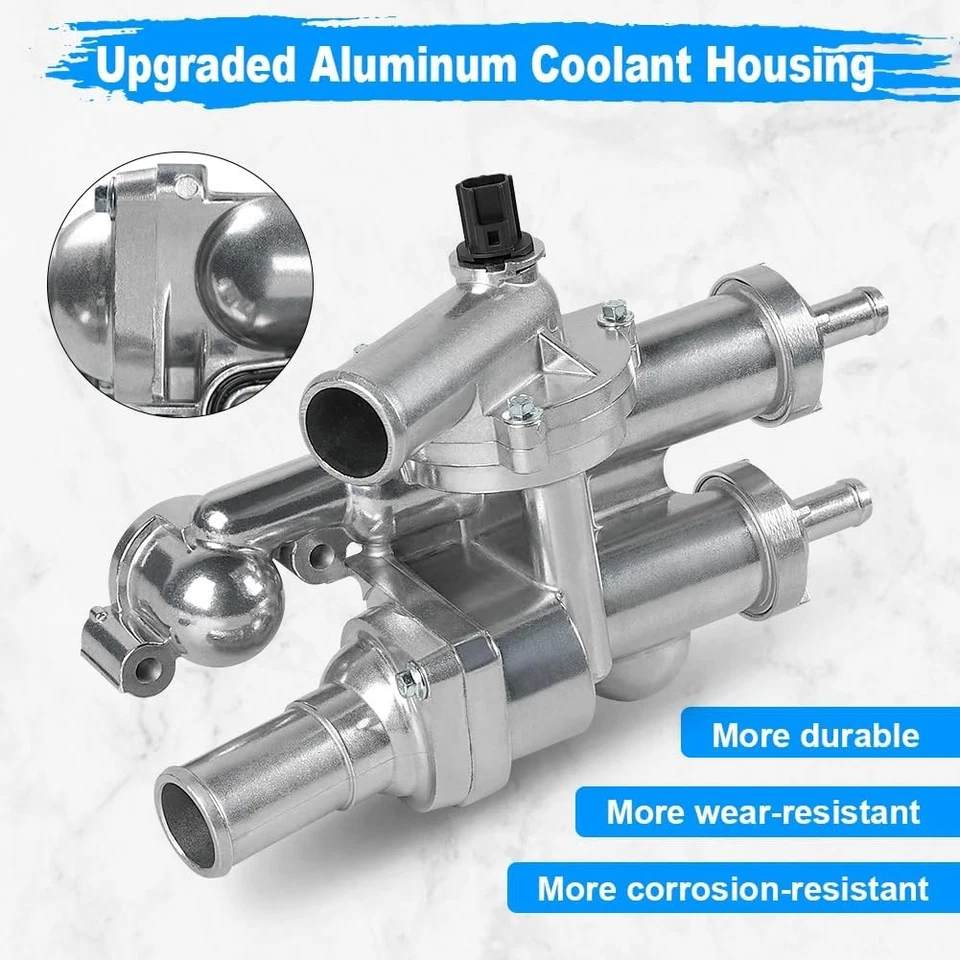 Conjunto de carcasa de bomba de agua y termostato para Dodge Dart 2013-2016 2,0 L 2,4 L Foto 3 de 4