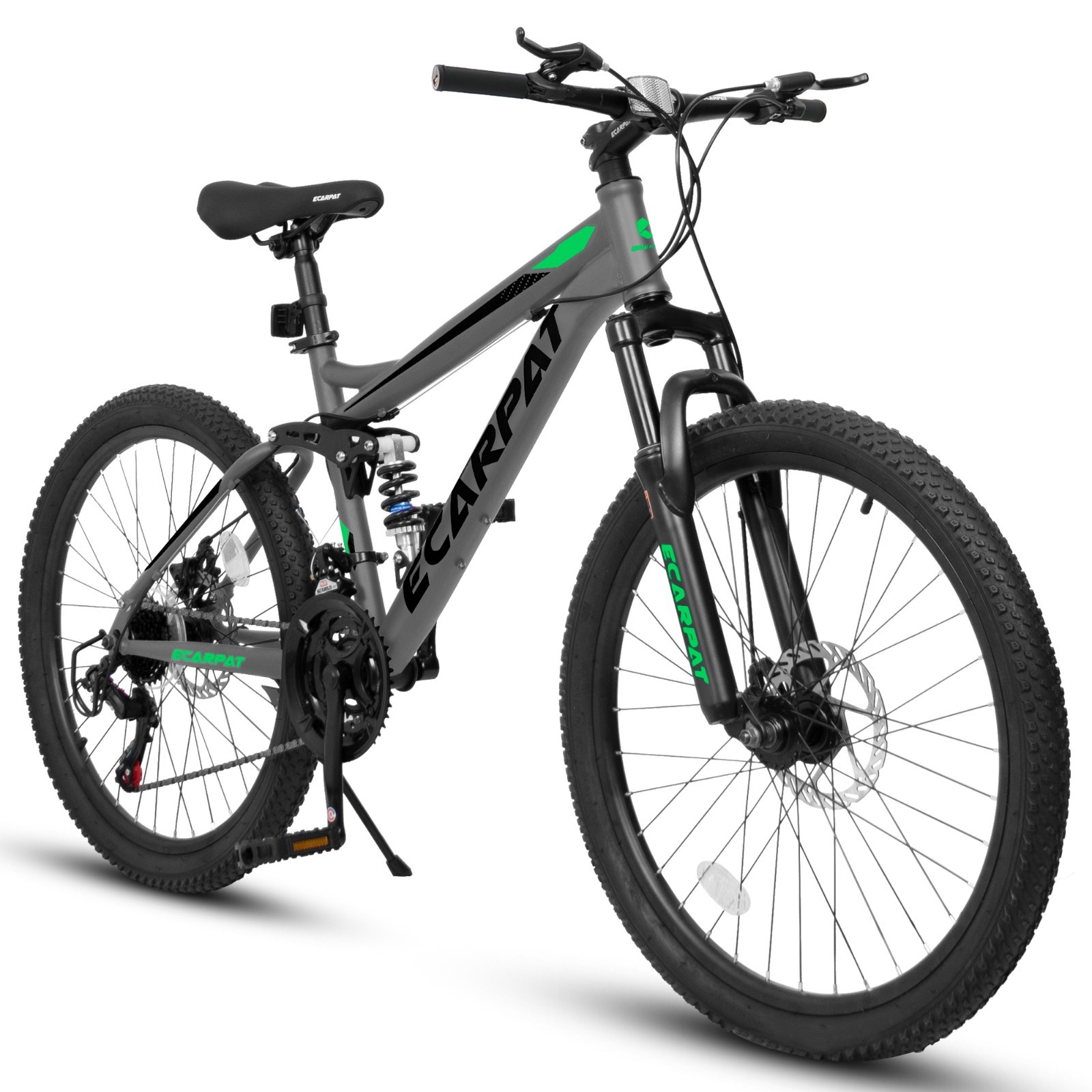 With Full Suspension Mechanical Disc Brakes