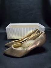 Vintage Gold Heels Women's Size 5