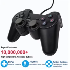 Wired USB PC Controller Game Joystic Gamepad Vibration Joystick For Windows