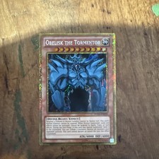 Yu-Gi-Oh Obelisk the Tormentor Gold Secret Rare Card PGLD-EN030