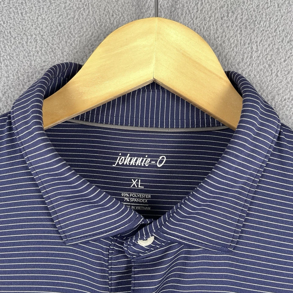 Penn State University Johnnie O Polo Para Hombre XL Azul Golf Nittany Lions NCAA Foto 3 de 4