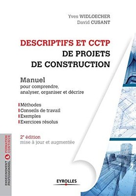 Descriptifs et CCTP de projets de c..., Widloecher, Yve