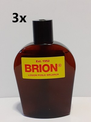 3 STÜCK SET BRION Aftershave Lotion/Traditionelle Serbische After Shave Lotion