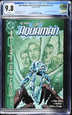 Just Imagine Stan Lee Creating Aquaman #nn CGC 9.8 Fradon McDaniel, Adam Hughes