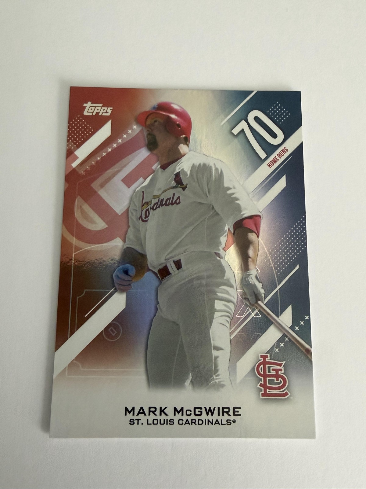 2026 Topps #CN-6 Mark McGwire Crooked Numbers