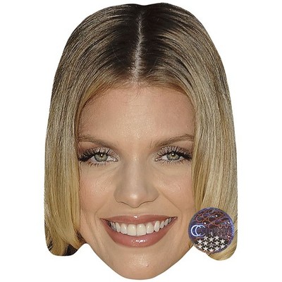 AnnaLynne McCord (Lächeln) Promi Maske, flaches Kartengesicht, Kostüm Maske