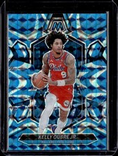2023-24 Panini Mosaic #58 Kelly Oubre Jr. Reactive Blue