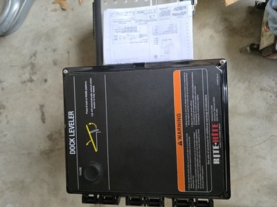 Rite-Hite 460/3 Dock Leveler Control Box Enclosure with wiring diagram 