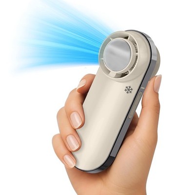 - Hot Flashes/Hot Days Instant Cooling. Device Cools You 2 Ways- Icy Cold Dis...